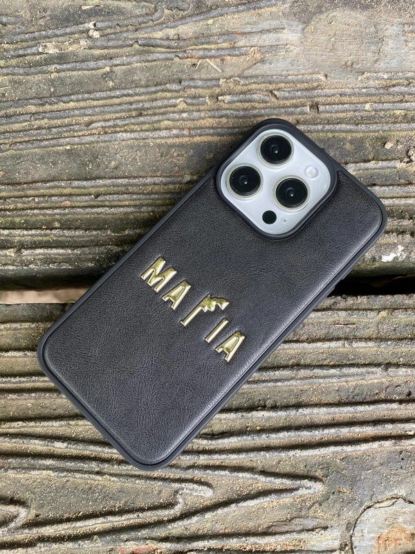 I Phone Embossed Stylish Premium Case For 11 To 16 Series - i Phone 15 Pro