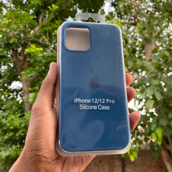 Genric Soft Silicone I Phone Case 7 Plus To 16 Series - i Phone 12/12 Pro Navy Blue, Navy Blue
