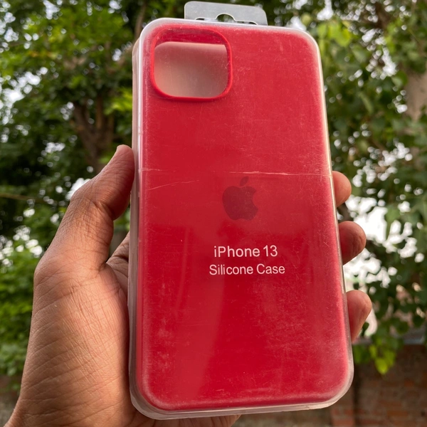Genric Soft Silicone I Phone Case 7 Plus To 16 Series - i Phone 13 Red, Red