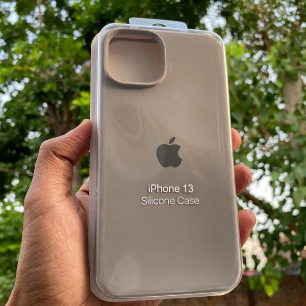 Genric Soft Silicone I Phone Case 7 Plus To 16 Series - i Phone 13 Silver, Silver