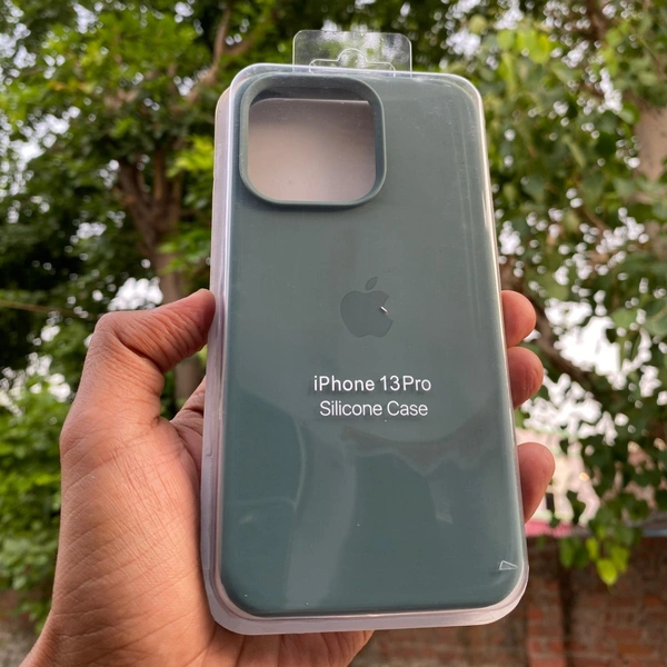 Genric  Soft Silicone I Phone Case 7 Plus To 16 Series - I Phone 13 Pro Green, Green