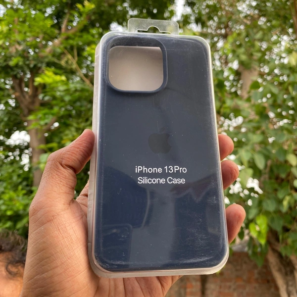 Genric  Soft Silicone I Phone Case 7 Plus To 16 Series - I Phone 13 Pro Navy Blue, Navy Blue