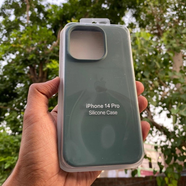 Genric  Soft Silicone I Phone Case 7 Plus To 16 Series - i Phone 14 Pro Dove Gray, Dove Gray