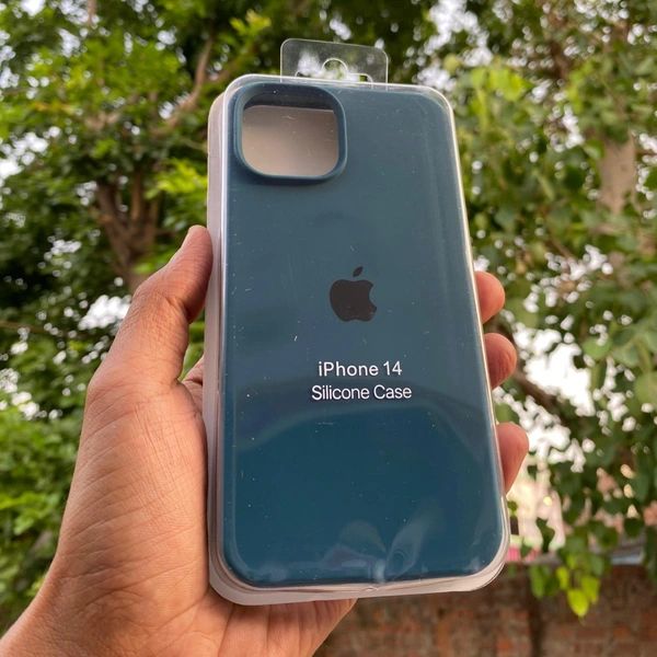 Genric  Soft Silicone I Phone Case 7 Plus To 16 Series - I Phone 14 Blue Chill, Blue Chill