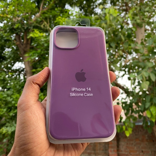 Genric  Soft Silicone I Phone Case 7 Plus To 16 Series - I Phone 14 Purple, Purple