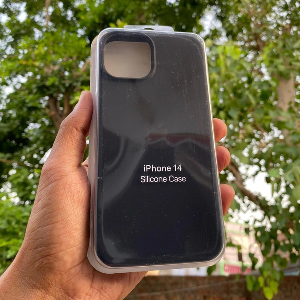 Genric  Soft Silicone I Phone Case 7 Plus To 16 Series - I Phone 14 Black, Black