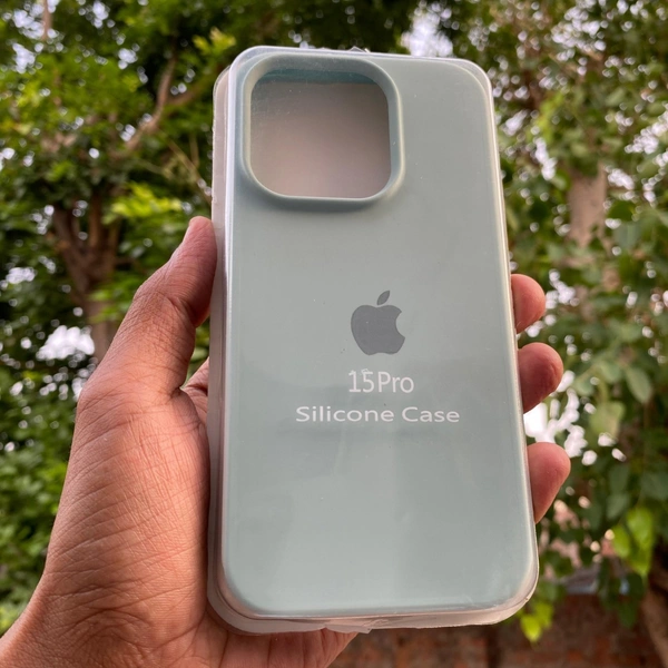 Genric  Soft Silicone I Phone Case 7 Plus To 16 Series - I Phone 15 Pro Cyan Aqua, Cyan Aqua