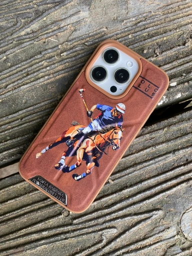 Premium Santa Barbara Polo Lather Case
