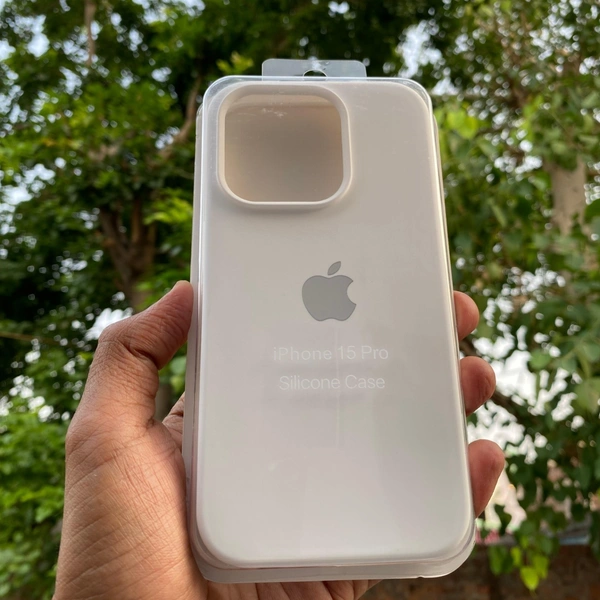Genric  Soft Silicone I Phone Case 7 Plus To 16 Series - I Phone 15 Pro White, White