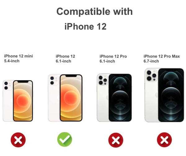 Generic  Clear Transparent Shockproof Scratch Resistant Protective Phone Soft Silicone Slim Cover for iPhone  11 To 16 Series(Transparent) - i Phone 12