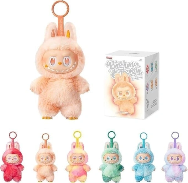 Labubu Doll Trending Soft And Cuddly Dolls Labubu The Monsters Bunny Series Plushies Toys ( Random Color - 1 Pc)