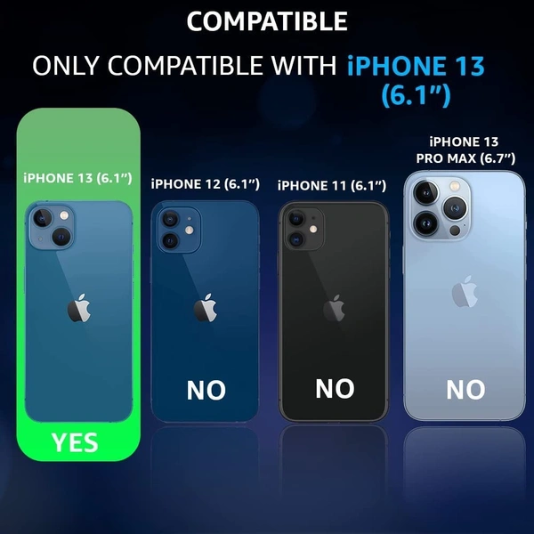 Generic  Clear Transparent Shockproof Scratch Resistant Protective Phone Soft Silicone Slim Cover for iPhone  11 To 16 Series(Transparent) - i phone 13