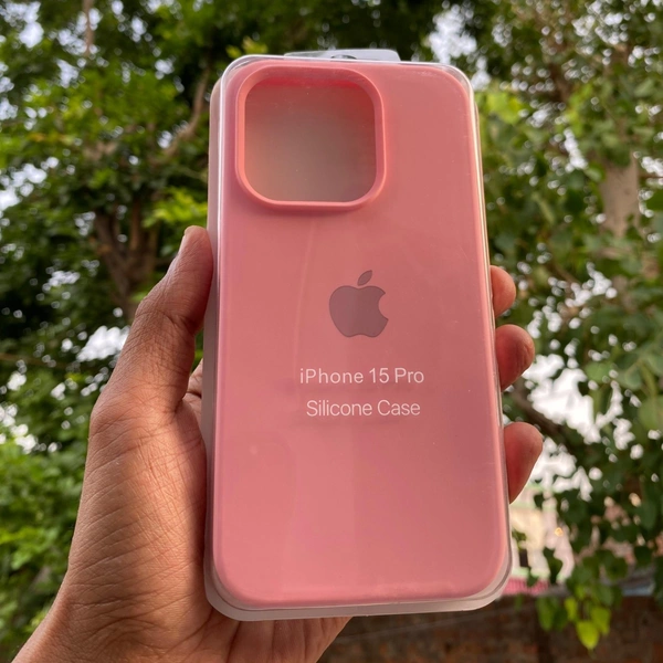 Genric  Soft Silicone I Phone Case 7 Plus To 16 Series - I Phone 15 Pro Pink, Pink