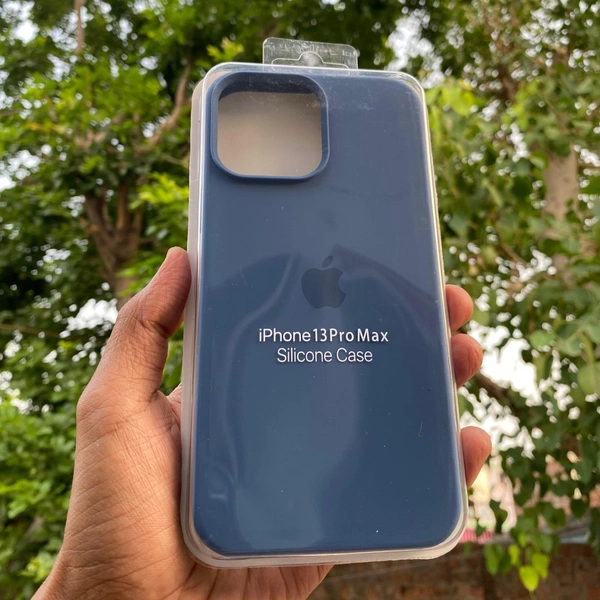 Genric  Soft Silicone I Phone Case 7 Plus To 16 Series - I Phone 13 Pro Max Blue, Blue