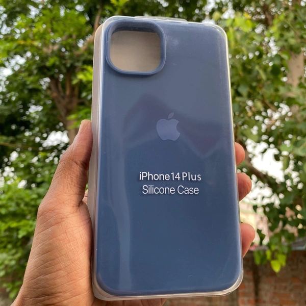 Genric  Soft Silicone I Phone Case 7 Plus To 16 Series - I Phone 14 Plus Blue, Blue