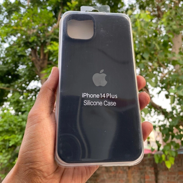 Genric  Soft Silicone I Phone Case 7 Plus To 16 Series - I Phone 14 Plus Black, Black