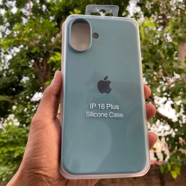Genric Soft Silicone I Phone Case 7 Plus To 16 Series - I Phone 16 Plus Jungle Green, Jungle Green
