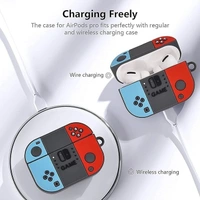 Generic  AirPods PRO 2ND Gen Silicone 3D Design Case Cover with Anti-Lost Metal Keyring Compatible for Apple AirPods PRO 2 Gen , Cartoon CASE Cover - Music Button BGR