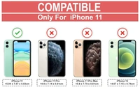 Generic  Clear Transparent Shockproof Scratch Resistant Protective Phone Soft Silicone Slim Cover for iPhone  11 To 16 Series(Transparent) - i Phone 11