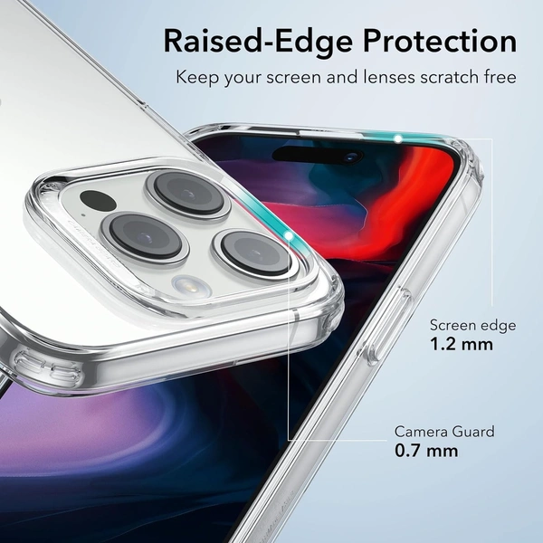 Generic  Clear Transparent Shockproof Scratch Resistant Protective Phone Soft Silicone Slim Cover for iPhone  11 To 16 Series(Transparent) - i phone 15 Pro