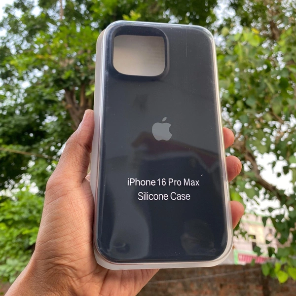 Genric  Soft Silicone I Phone Case 7 Plus To 16 Series - I Phone 16 Pro Max Black, Black