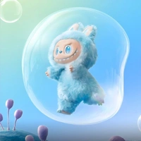 Labubu Doll Trending Soft And Cuddly Dolls Labubu The Monsters Bunny Series Plushies Toys ( Random Color - 1 Pc)