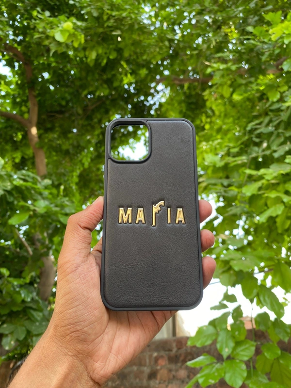 I Phone Embossed Stylish Premium Case For 11 To 16 Series - 15 Pro Max