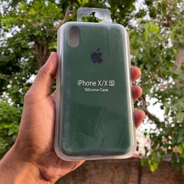 Generic  Soft Silicone I Phone Case 7 Plus To 16 Series - I Phone X-Xs Green