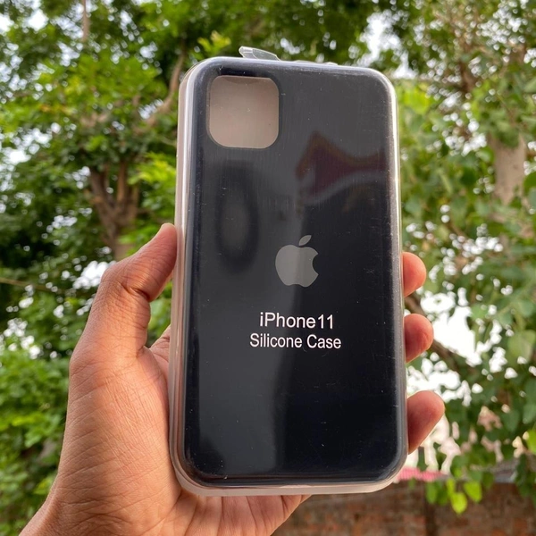 Genric Soft Silicone I Phone Case 7 Plus To 16 Series - i Phone 11 Black, Black