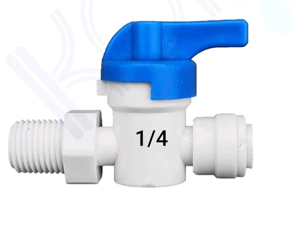 1/4 VALVE | 1/4” PLASTIC INLET BALL VALVE FOR 1/4 INCH PIPE |  1/4" PLASTIC INLET BALL VALVE