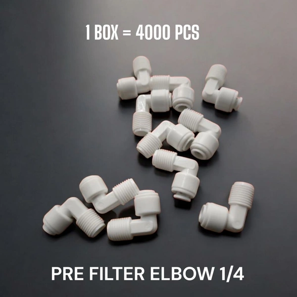1/4 PRE FILTER ELBOW ( PF ) | IMPORTED | BODEER | 1/4 PUSH 1/4 THREAD