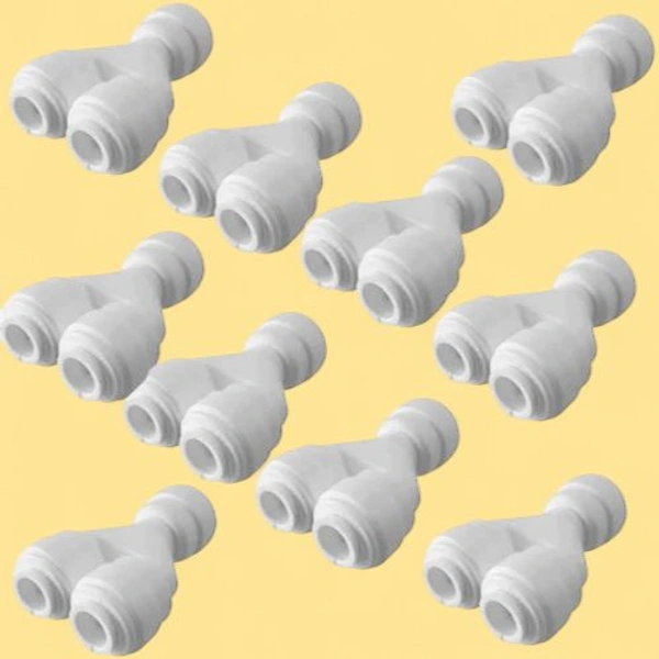 1/4 * 1/4 * 1/4 Y CONNECTOR | RO CONNECTOR | PIPE CONNECTOR | PIPE FITTING | 1/4 * 1/4 * 1/4 Y ELBOW