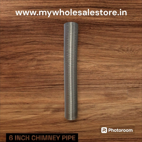 6 INCH CHIMNEY PIPE WITH CAP