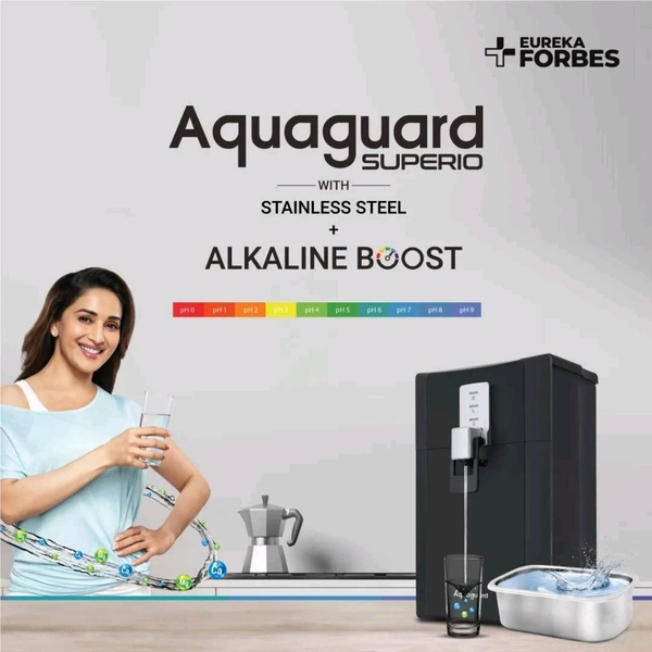 AQUAGUARD, EUREKAFORBES AQUAGUARD SUPERIO RO+UV+MTDS+Alkaline+SS