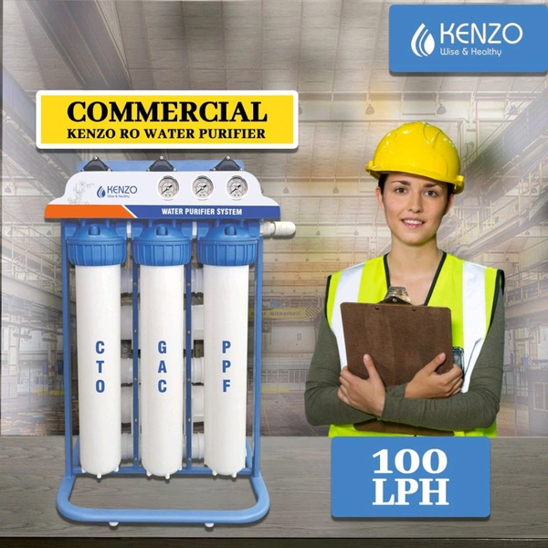 KENZO 100LPH COMMERCIAL RO WATER PURIFIER