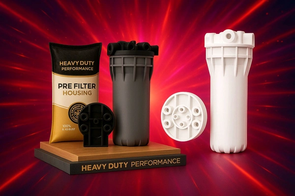 PRE FILTER HOUSING 100% PURE VIRGIN & FOOD GRADE