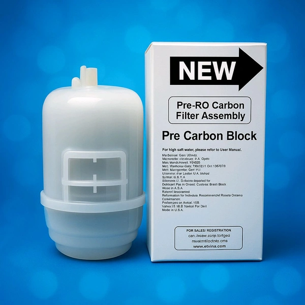 Pureit Pre-RO Carbon Filter Assembly | Genuine Pre Carbon Block for Water Purifiers