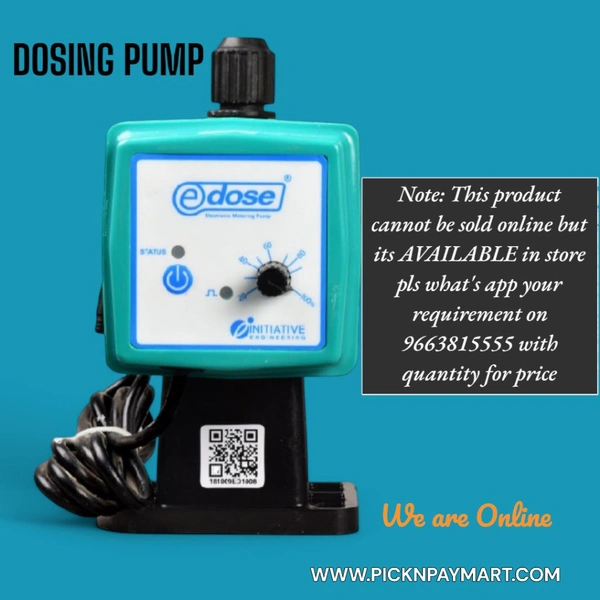 INITIATIVE ENGINEERING | E DOSE DOSING PUMP | E DOSE 6 LPH DOSING PUMP (E DOSE 6 LPH)