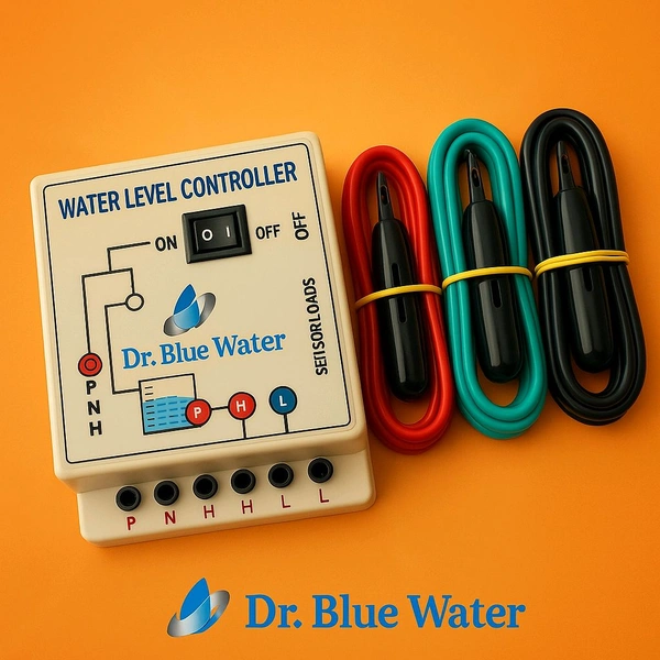 Dr. Blue Water Level Controller – Automatic Tank Water Level Sensor for Home & Commercial Use