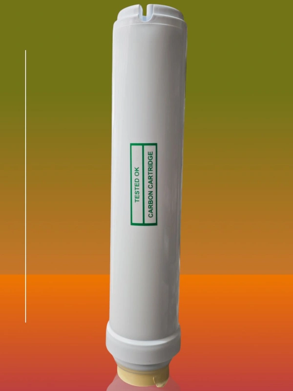 AQUAGUARD SUITABLE TESTED OK 10 INCH CARBON INLINE | 1100 IV CARBON INLINE BLOCK | DEPTH FILTRATION CARBON BLOCK