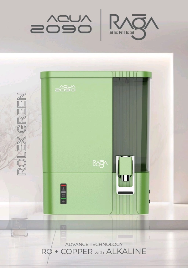 AQUA 2090 RAGA SERIES ROLEX GREEN RO UV TDS WATER PURIFIER