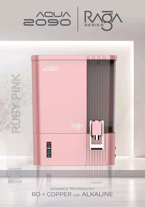 AQUA 2090 RAGA SERIES RUBY PINK RO UV TDS WATER PURIFIER