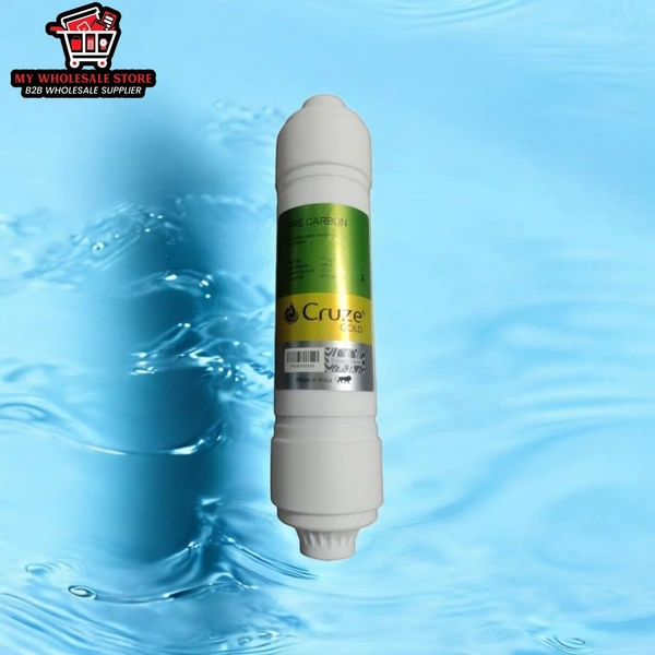 600 IV CRUZE GOLD CARBON FILTER  POST / PRE| INLINE FILTER FOR ALL RO WATER PURIFIER