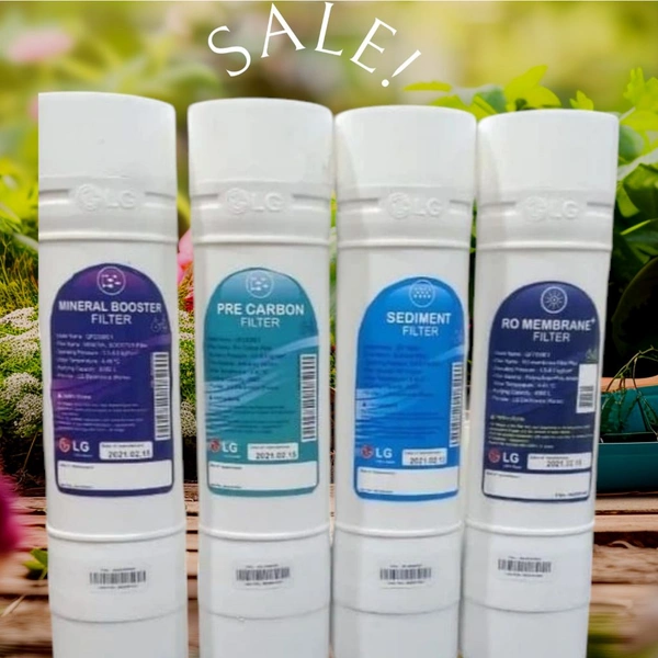LG RO WATER PURIFIER KIT SET OF 4