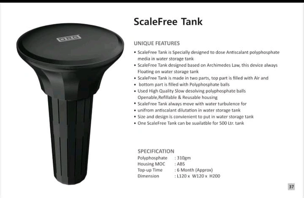 SCALE FREE TANK