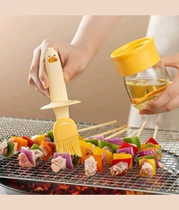 Oil Dispenser Bottle With Silicon Brush