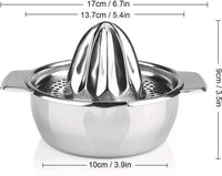 VedaQ Steel Fruit Juicer