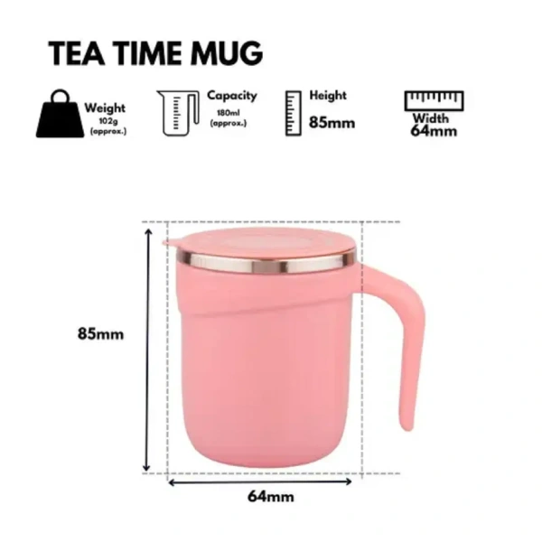 Coffee Mug Solid Steel Coffee Mug 350 mL ( Pack of 1 )