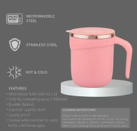 Coffee Mug Solid Steel Coffee Mug 350 mL ( Pack of 1 )