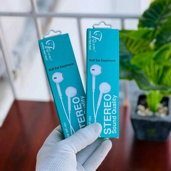 Buy 1 Get 1 Free, Treams TRM H/F-101 Wired Earphones with Mic, Best Sound Quality